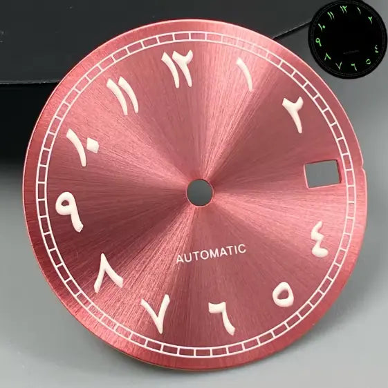 Cadran Arabique couleurs métallisées Ma boutique