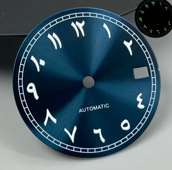 Cadran Arabique couleurs métallisées Ma boutique